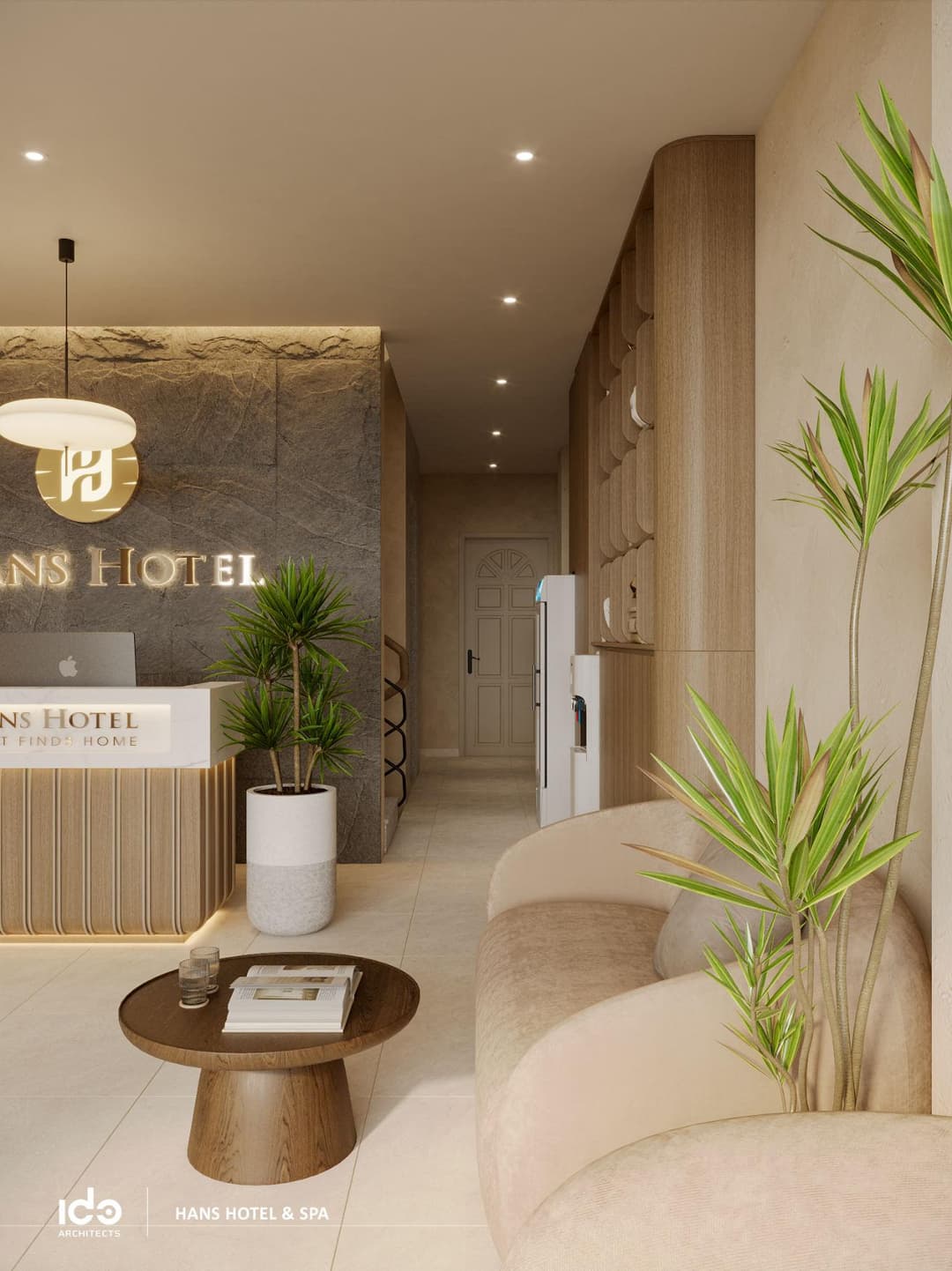 Thiết kế và thi công cải tạo HANS HOTEL &amp; SPA - Mô hình kinh doanh khách sạn, spa, nhà hàng, coffee tại Đà Nẵng.
