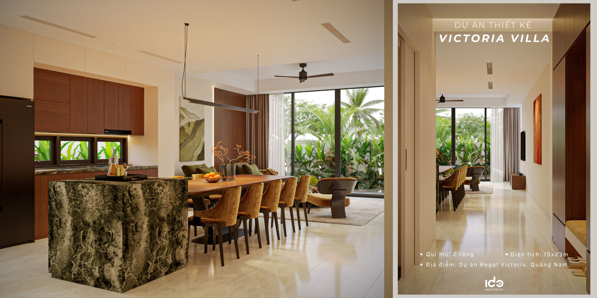 VICTORIA VILLA | Thiết kế nội thất biệt thự nghĩ dưỡng cho nhà đầu tư sành điệu.