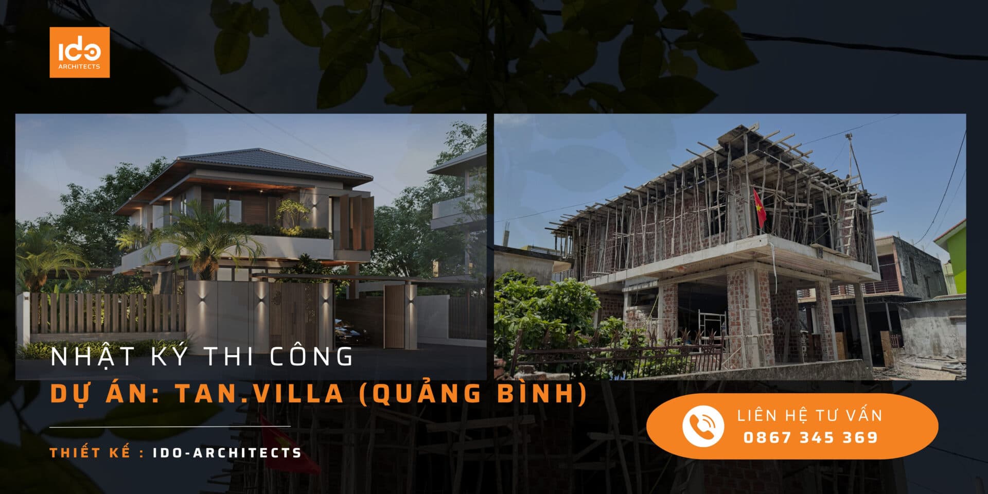 Nhật ký thi công: Dự án TAN.VILLA