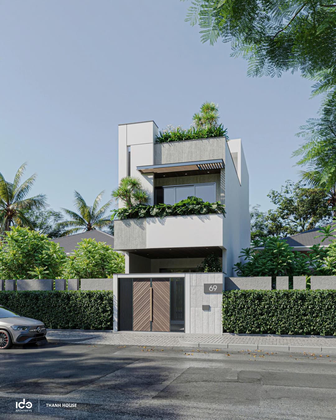 THANH HOUSE | Nhà phố 2 tầng tiện nghi, xanh mát - chuẩn cuộc sống hiện đại cho vợ chồng trẻ tại Đà Nẵng.