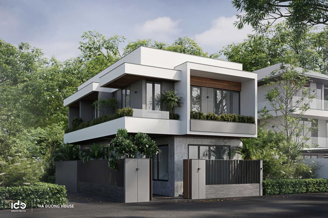 HA DUONG HOUSE | Không gian sống hiện đại, sáng thoáng và kết nối cho gia đình 2 thế hệ.
